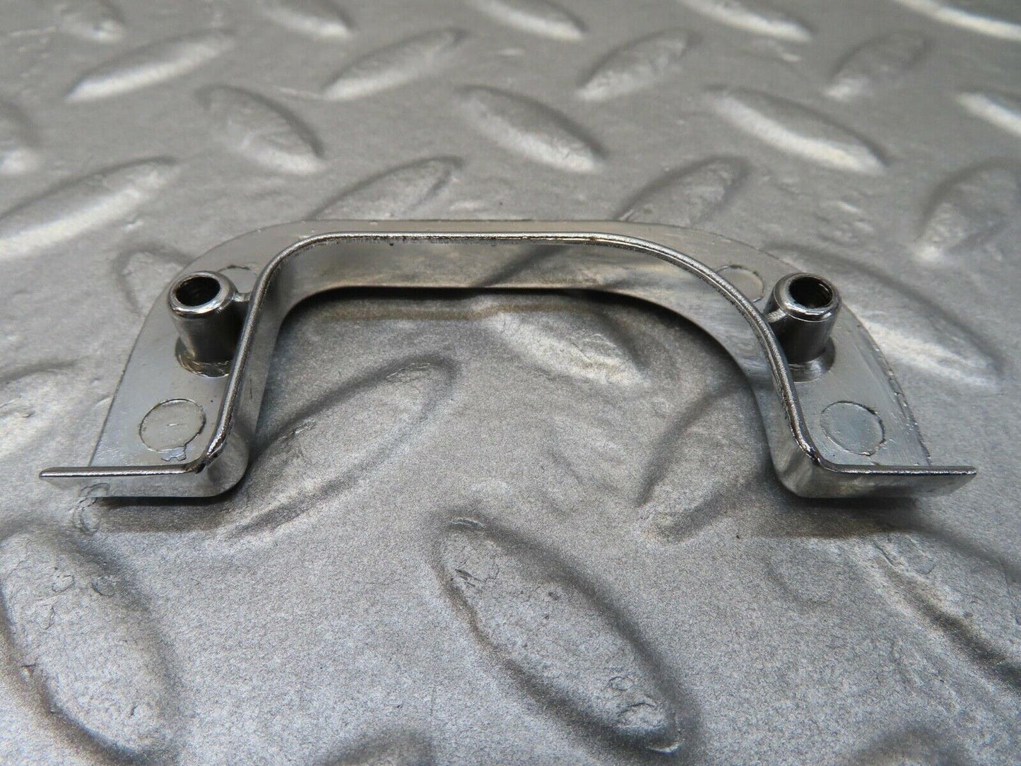 16039 Mercedes-Benz W123 280E Left Interior Chrome Door Latch Trim 1237230124