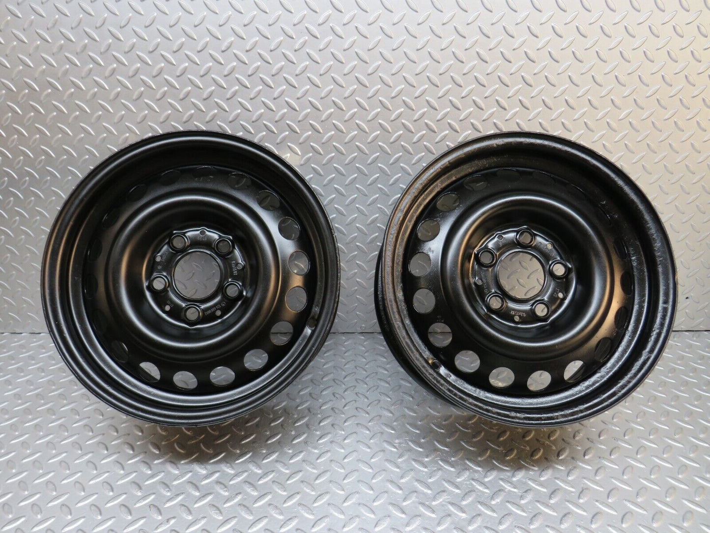 39528 Mercedes-Benz Steel Wheel Set 6Jx15H2 ET49 1244000602
