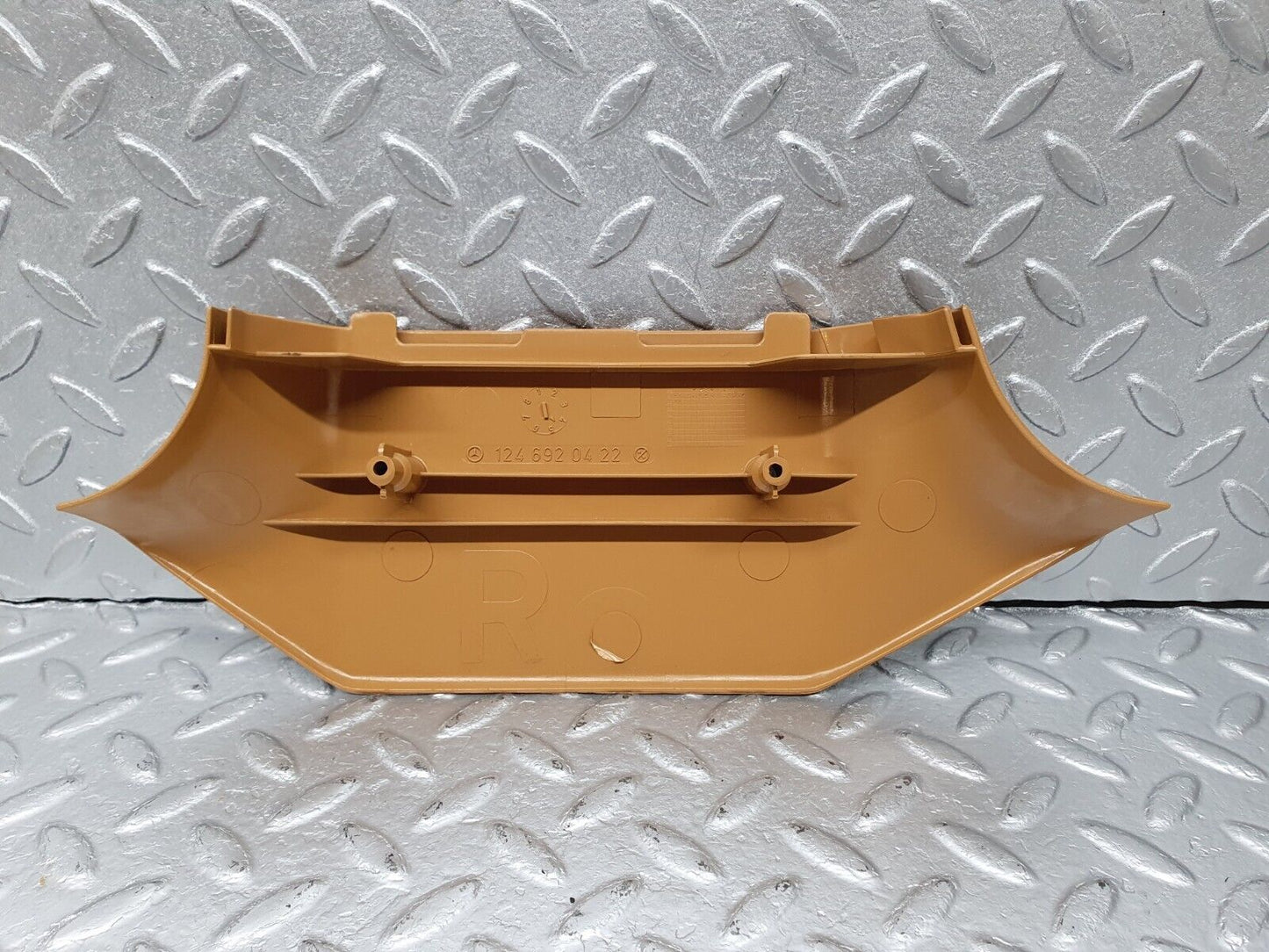41387 Mercedes-Benz W124 200E B Pillar Bottom Cover Right Palomino 1246920422
