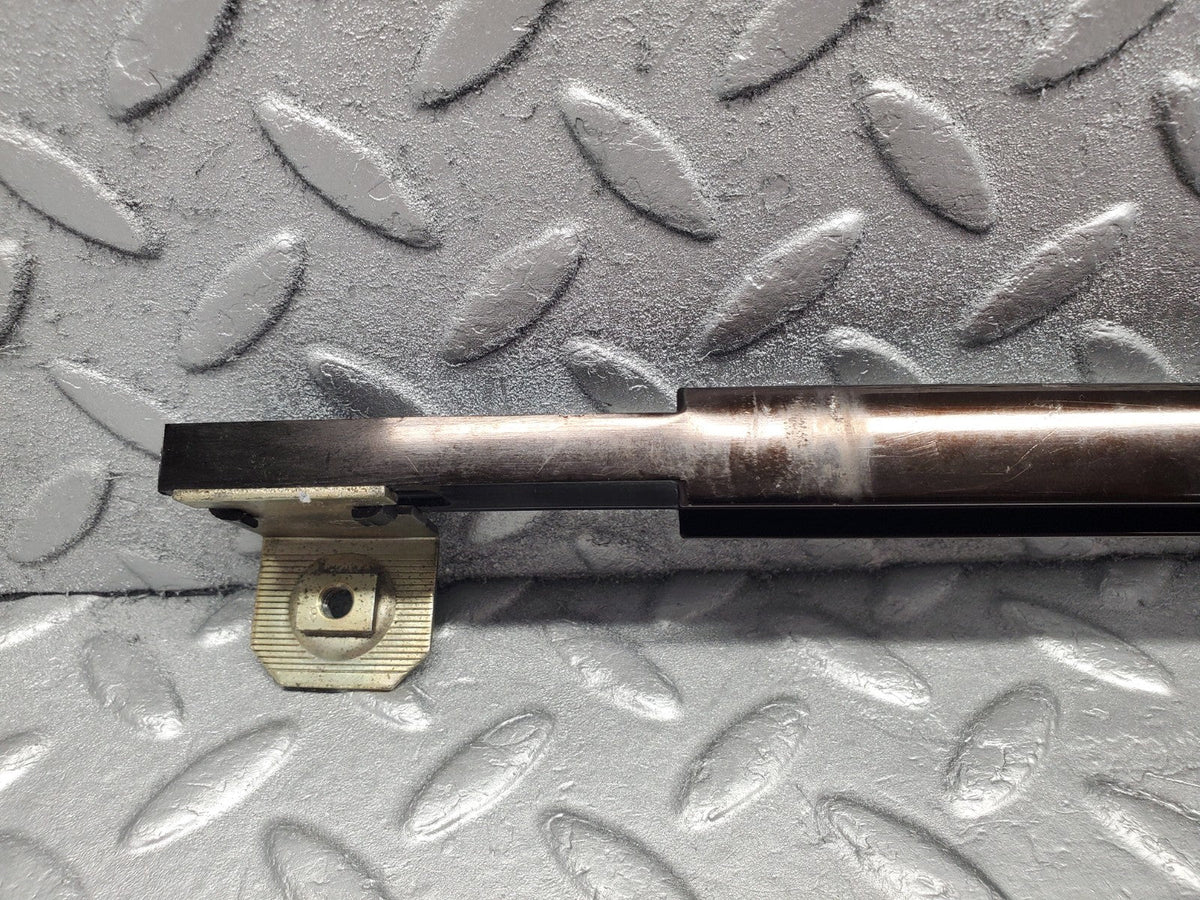 W201 Baby Benz rear left door window channel used OEM