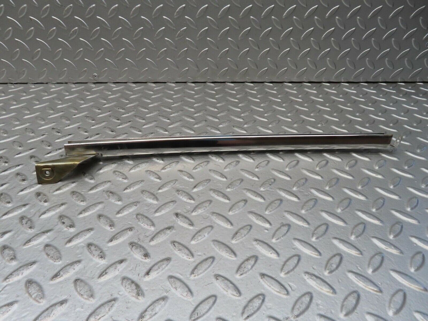 15436 Mercedes-Benz W123 230E Rear Right Door Rear Chrome Window Channel