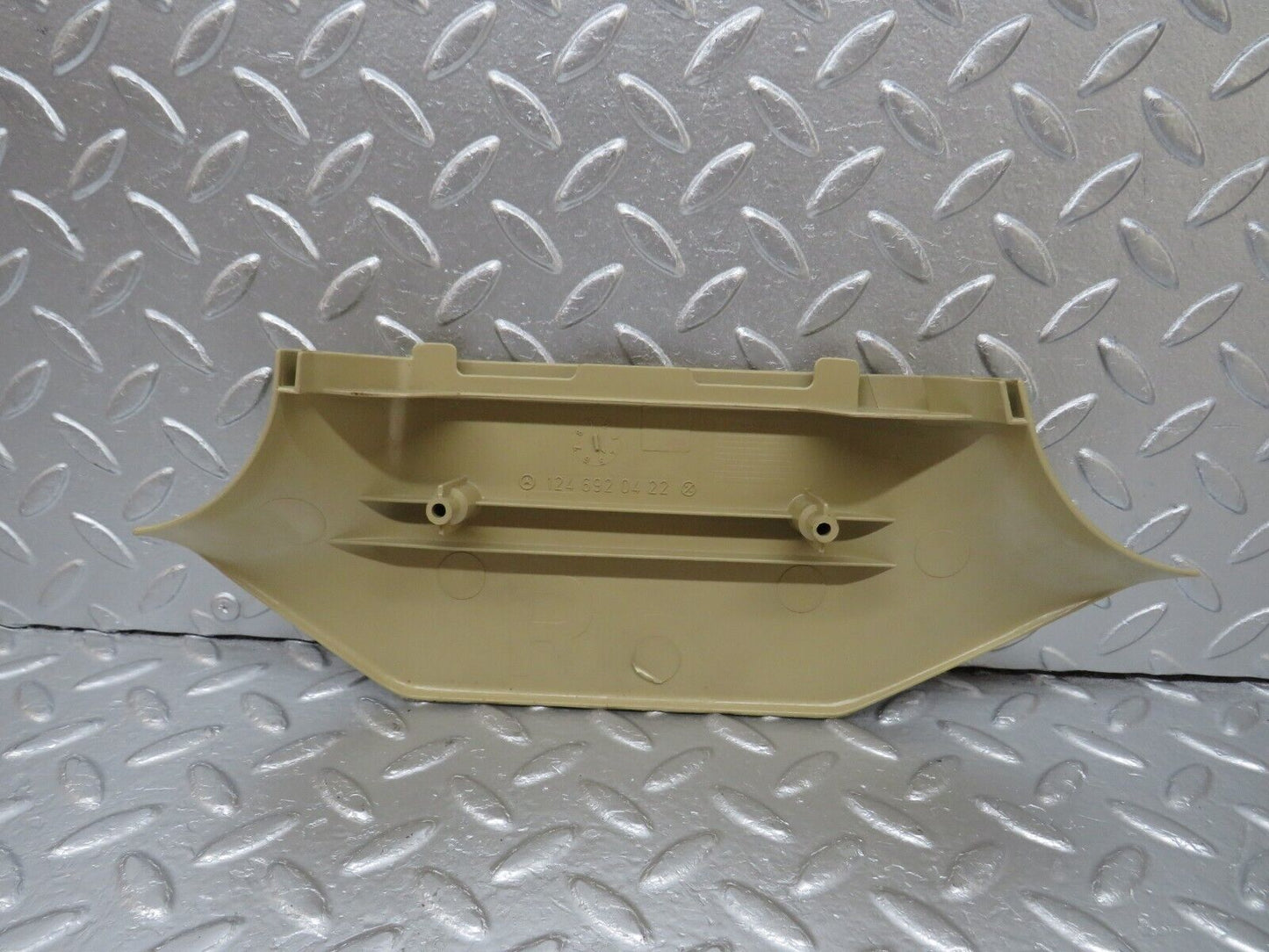 34012 Mercedes-Benz W124 260E B Pillar Bottom Cover Right Beige 1246920422