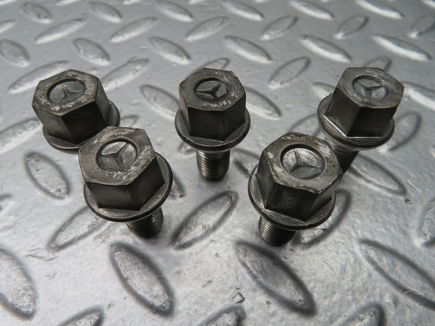 21636 Mercedes-Benz 5x Steel Wheel Lug Bolt M12x1.5