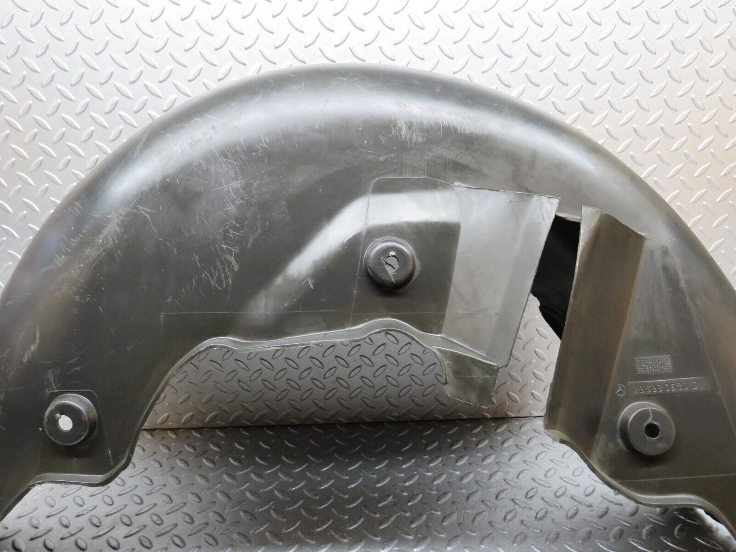 39383 Mercedes-Benz R129 320SL Coupe Rear Right Inner Fender Wing Wheel Arch Lining 1296980630