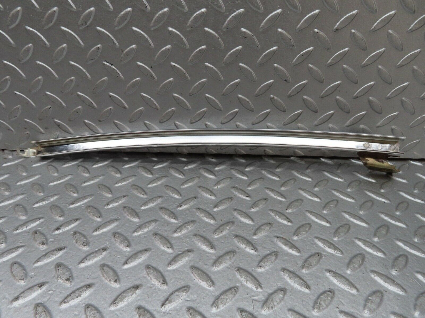 18801 Mercedes-Benz W116 Rear Left Door Chrome Window Channel 1167300319