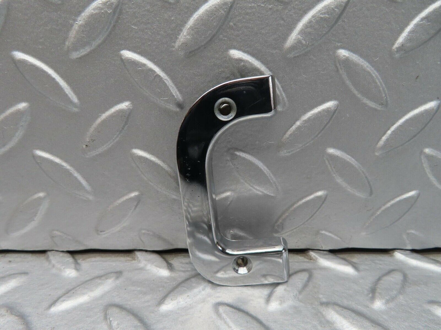 16038 Mercedes-Benz W123 280E Right Interior Chrome Door Latch Trim 1237230224