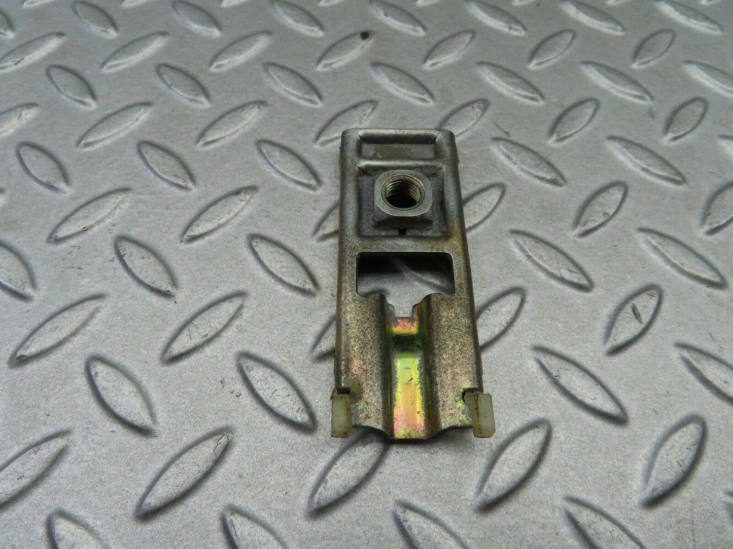 6168 Mercedes-Benz W126 380SE Seat Belt Adjuster Rail 1268680011
