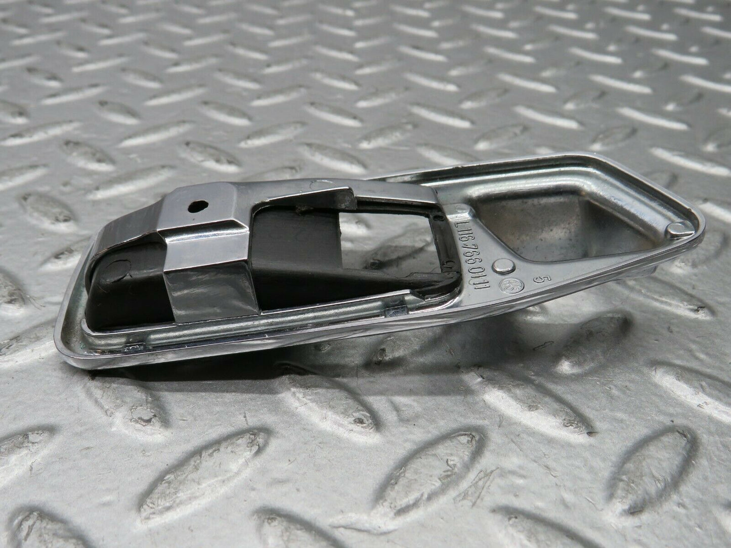 21976 Mercedes-Benz S123 280TE Wagon Chrome Frame For Door Opener Left 1167660111