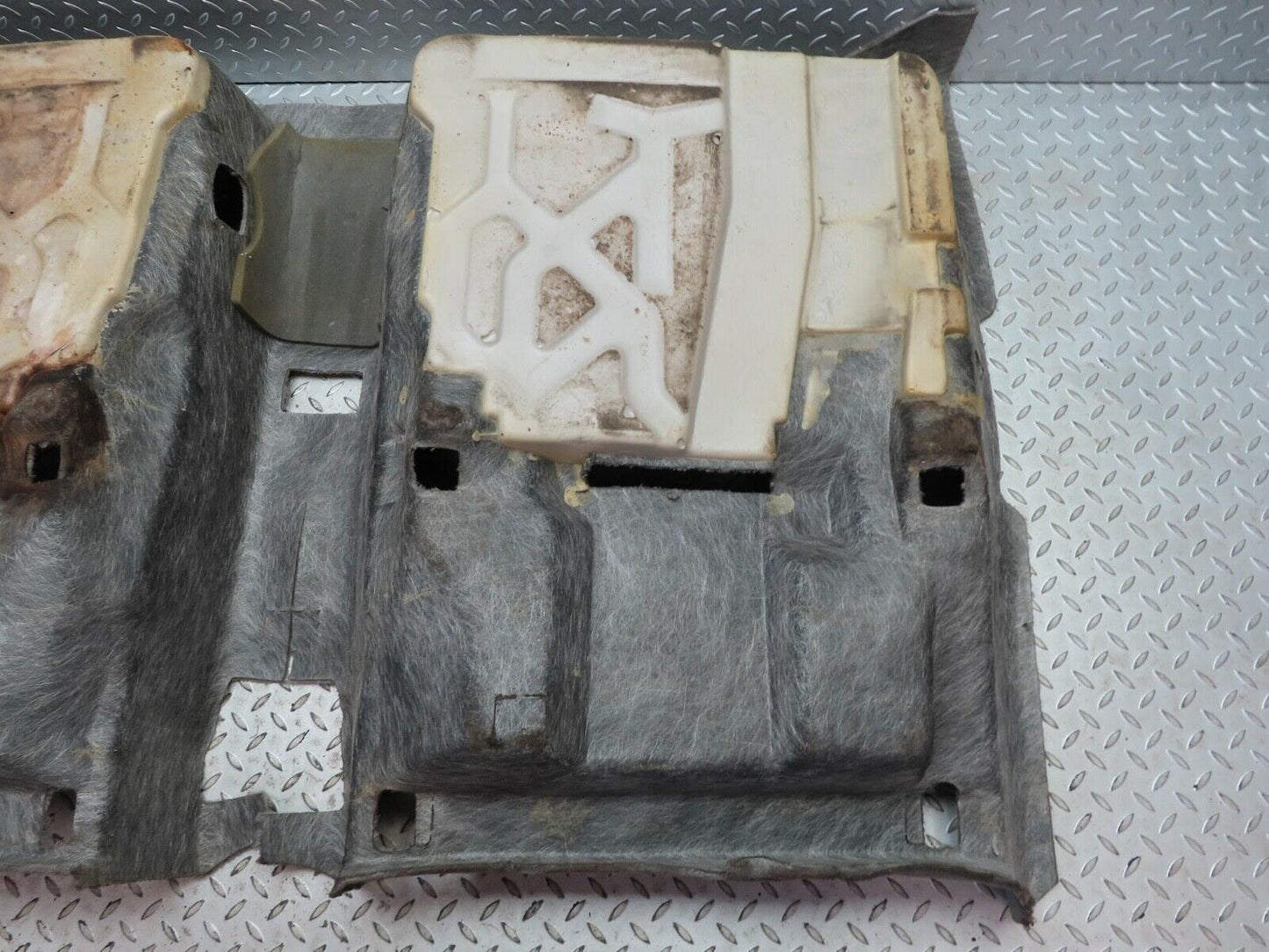 16526 Mercedes-Benz W124 260E Rear Floor Carpet Grey 1246803841