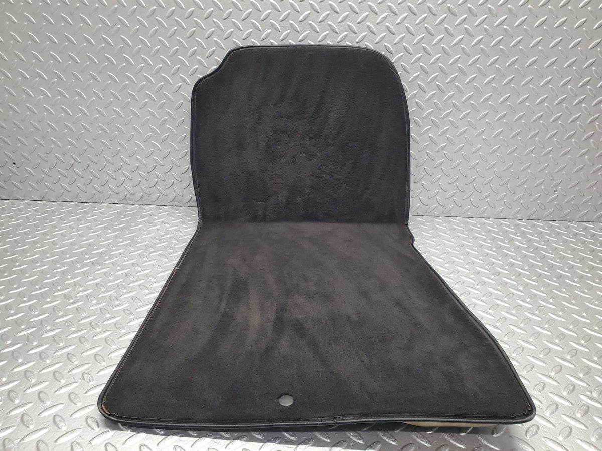 W201 Baby Benz front left floor carpet black used OEM
