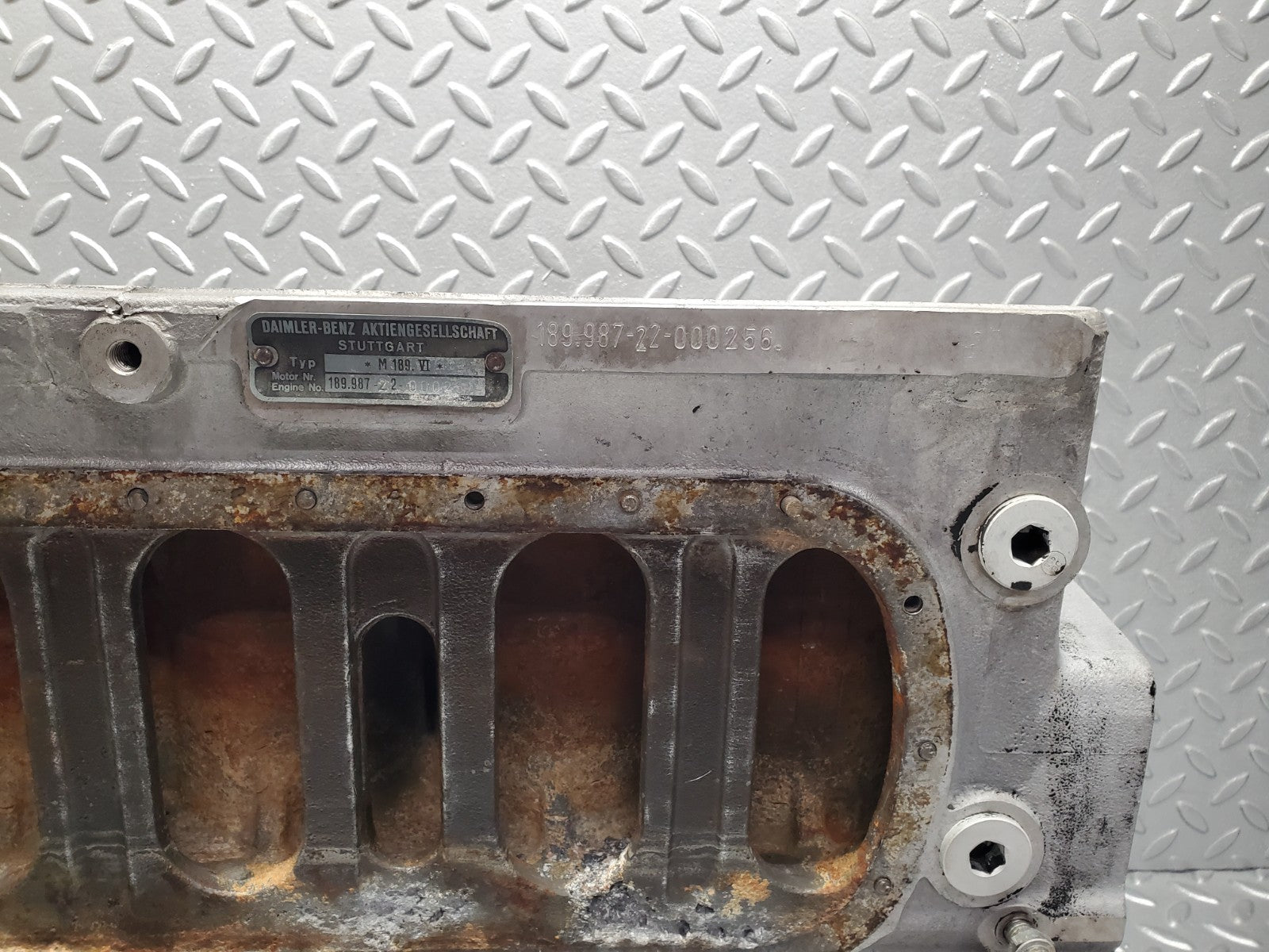 W112 engine block used OEM