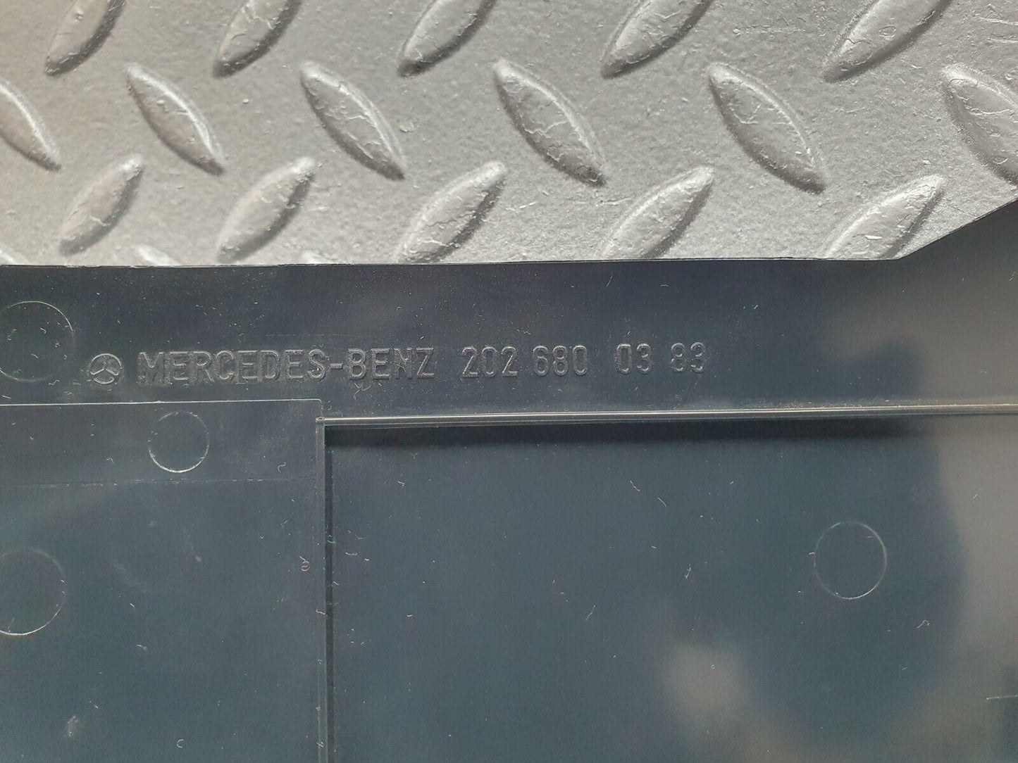 41778 Mercedes-Benz W202 C200 Front Left Lower Kick Panel Black 2026800383
