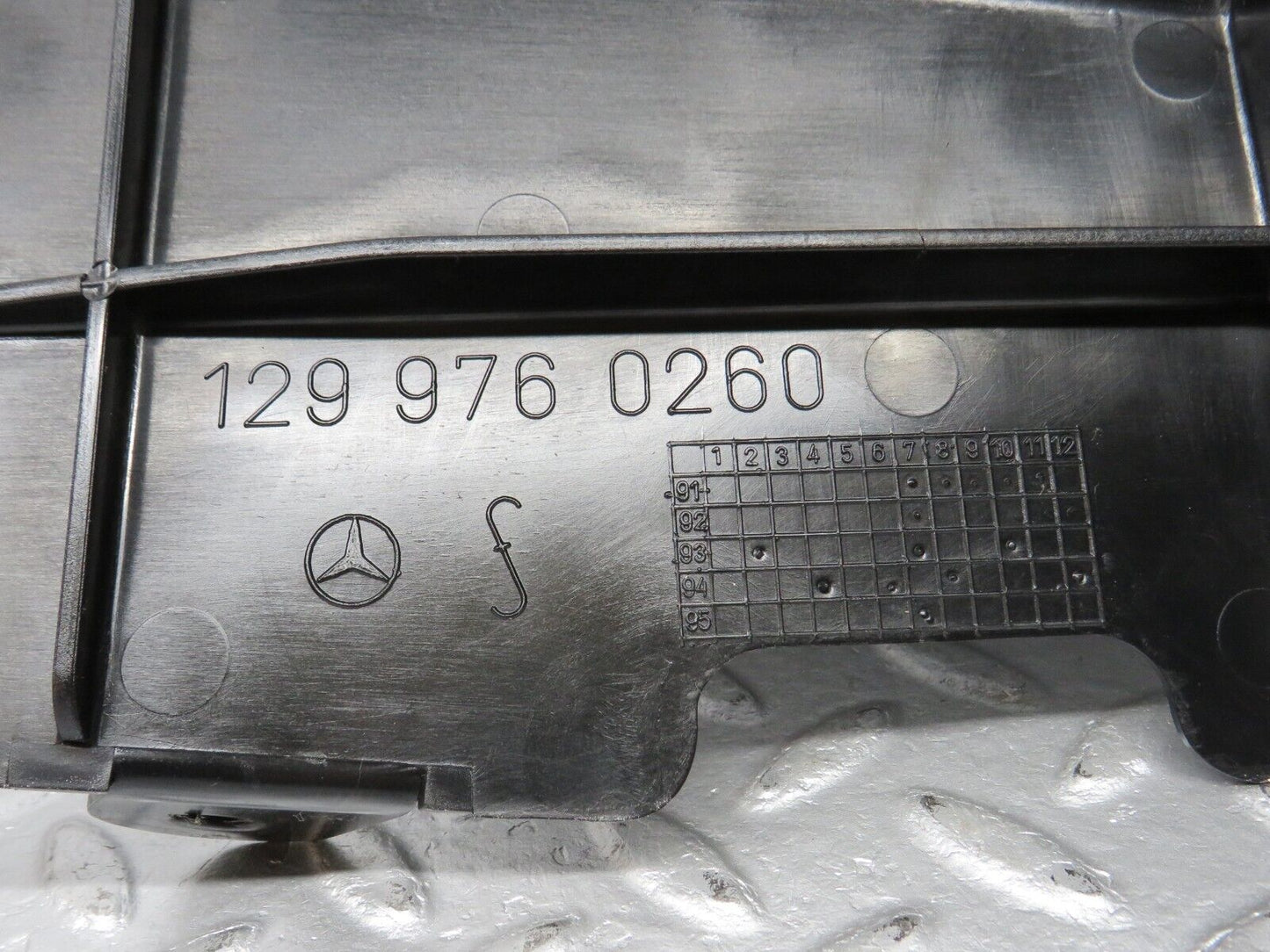 39426 Mercedes-Benz R129 320SL Coupe Footrest Protective Cover 1299760260