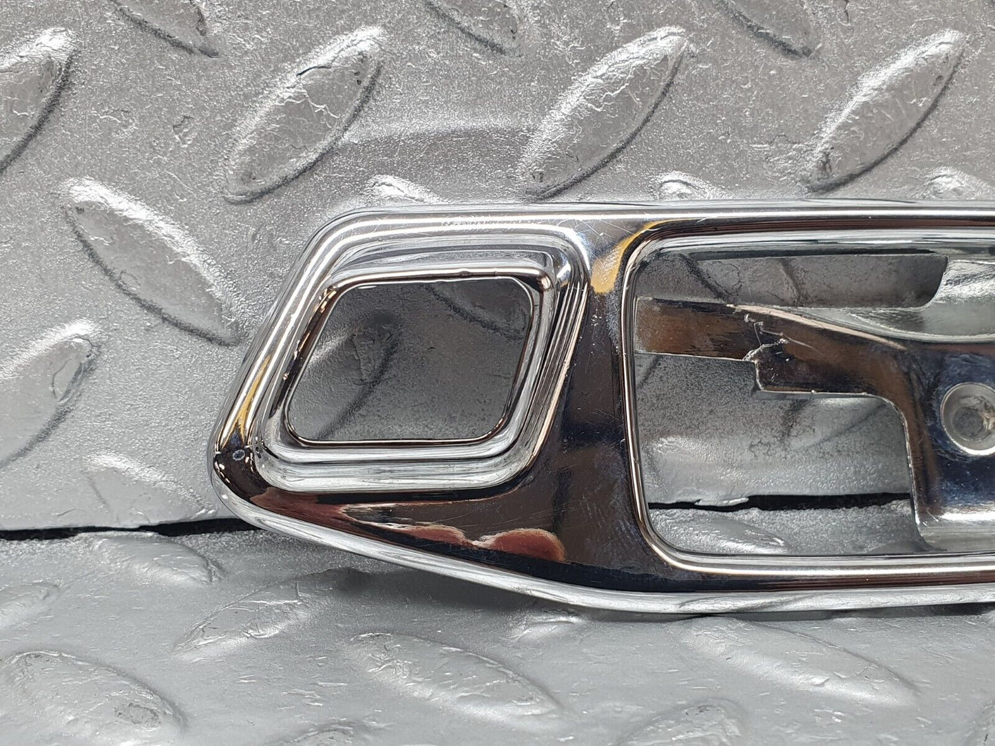 43968 Mercedes-Benz C123 230CE Coupe Chrome Frame For Door Opener Left 1167660111