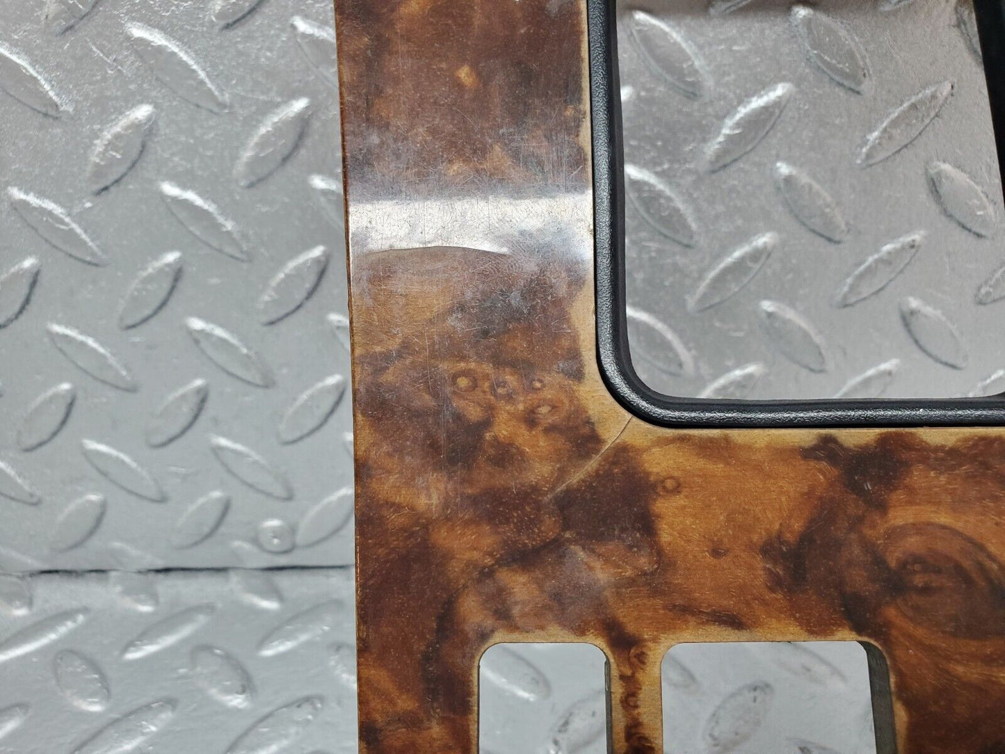 45576 Mercedes-Benz W126 420SE Centre Console Wood Panel 1266830157 1266830600