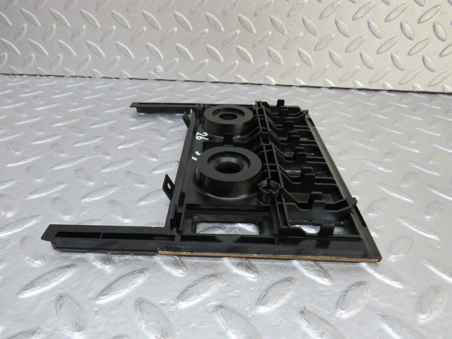 37001 Mercedes-Benz C126 420SEC Coupe Heater Control Panel Wood Trim 1266830375