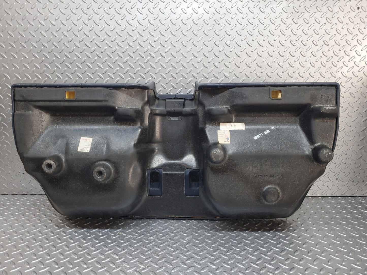 45156 Mercedes-Benz R129 300SL Coupe Rear Seat Set Blue Leather 1299220001