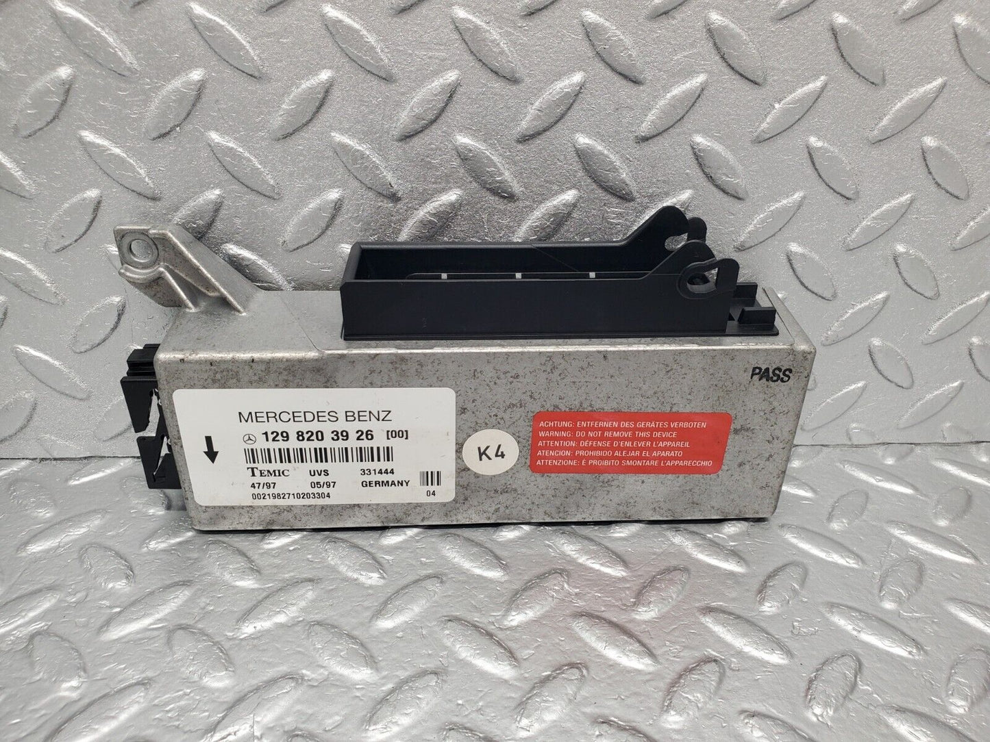 46820 Mercedes-Benz R129 320SL Coupe Roof Control Unit Module 1298203926