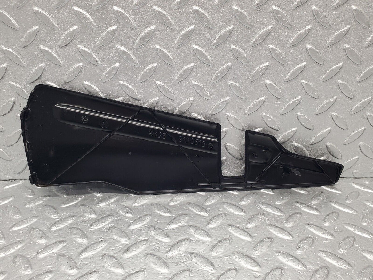 46518 Mercedes-Benz C123 280CE Coupe Front Left Seat Cover Trim Black 1239100518