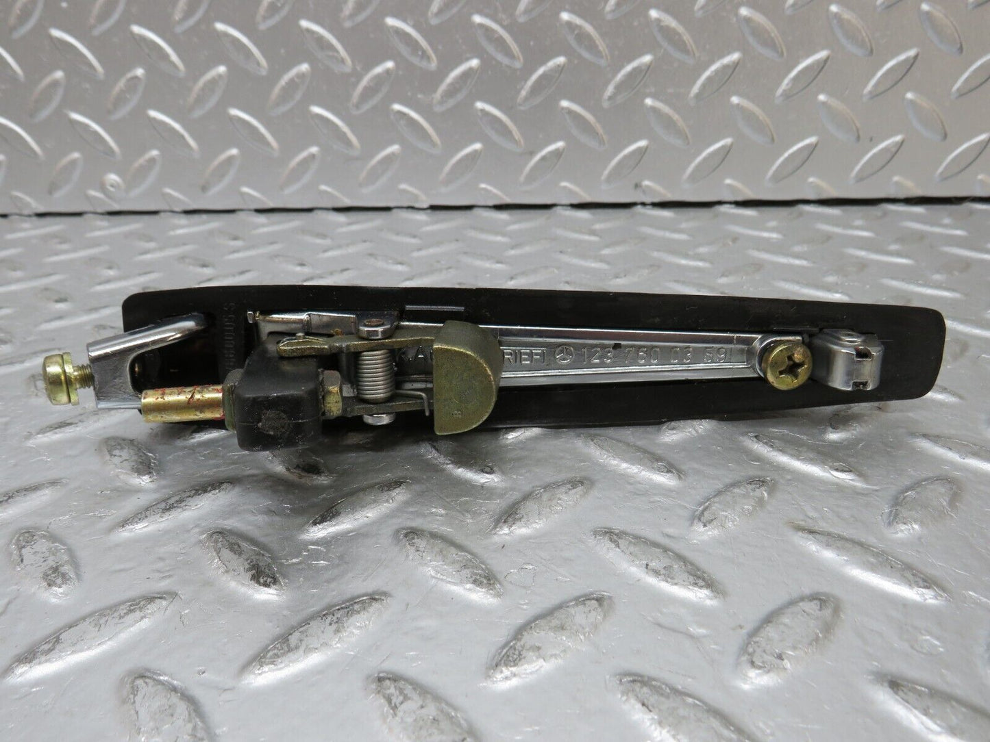 30203 Mercedes-Benz S123 240D Wagon Rear Left Exterior Door Handle 1237600359