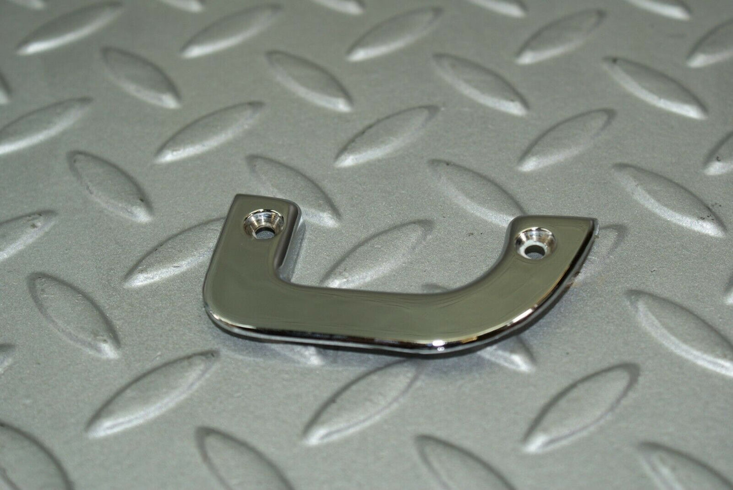3186 Mercedes-Benz W115 220D Left Interior Chrome Door Latch Trim