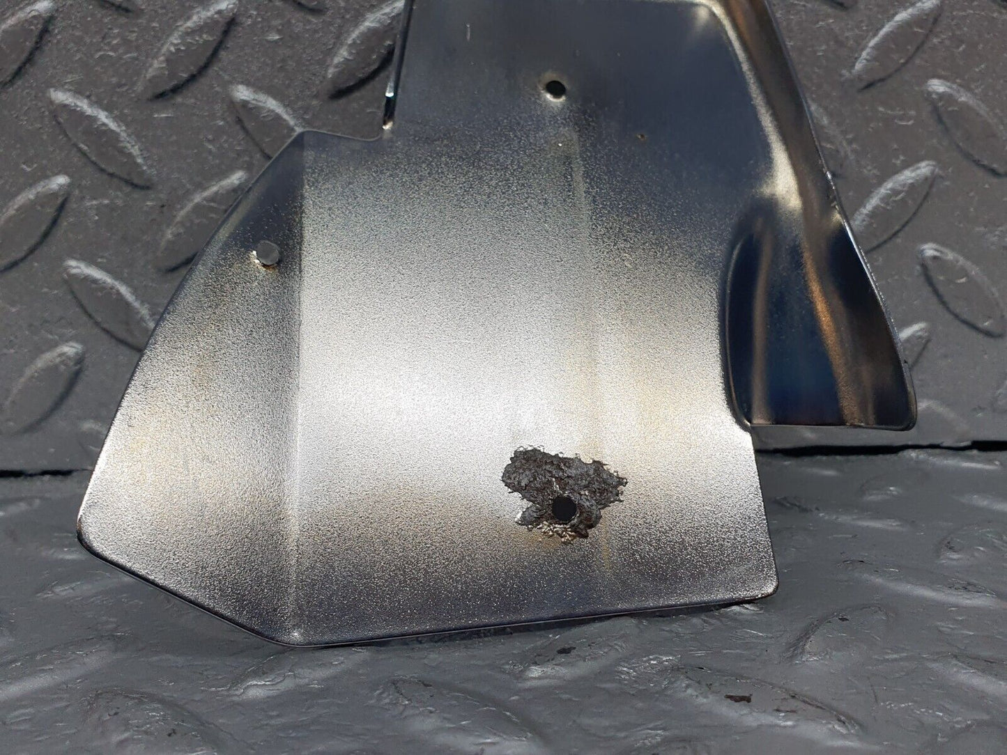 43966 Mercedes-Benz C123 230CE Coupe B Pillar Chrome Cover Plate Left Side
