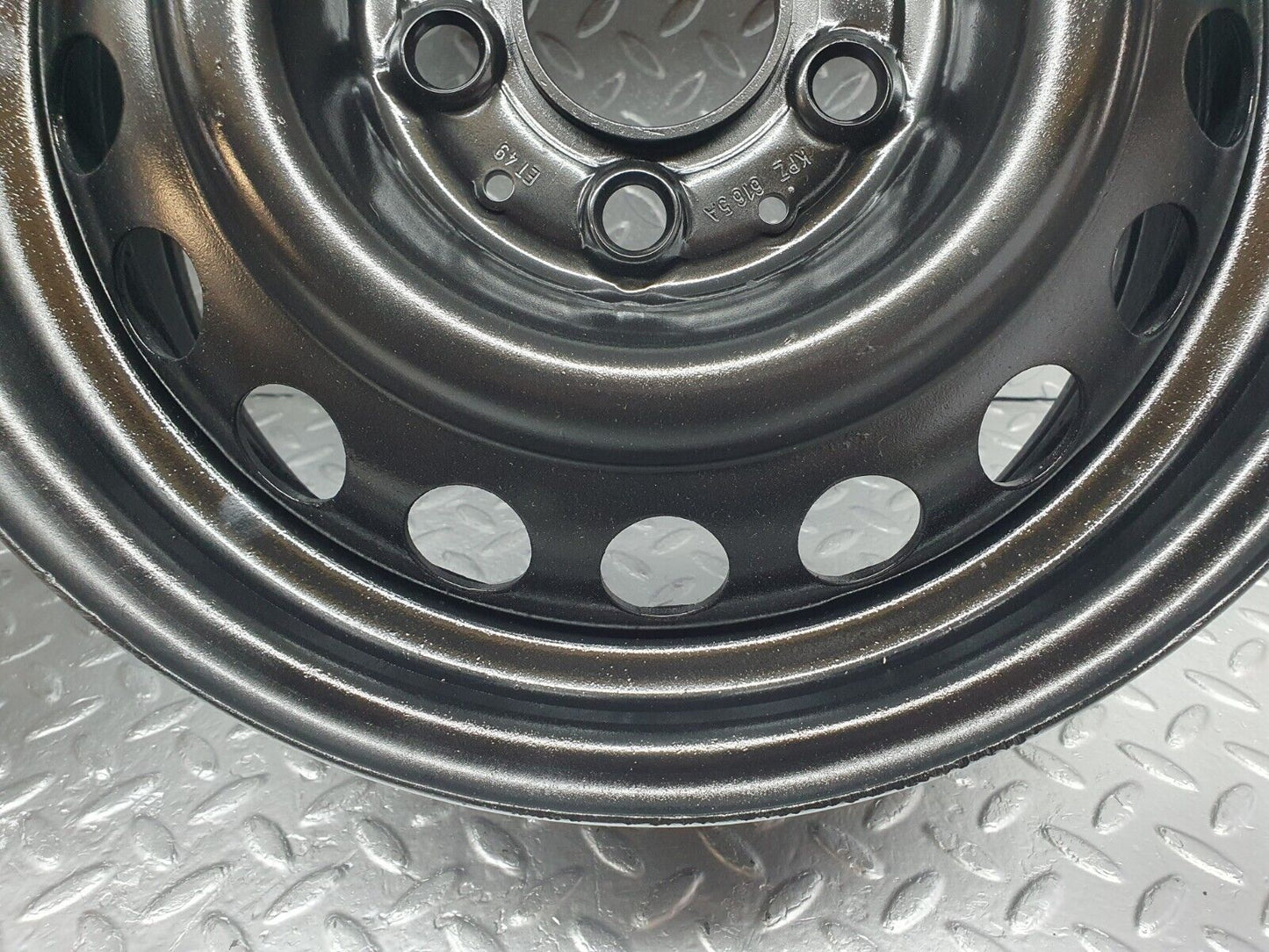 43428 Mercedes-Benz W201 190 Steel Wheel Set 6Jx15H2 ET49 1244000602