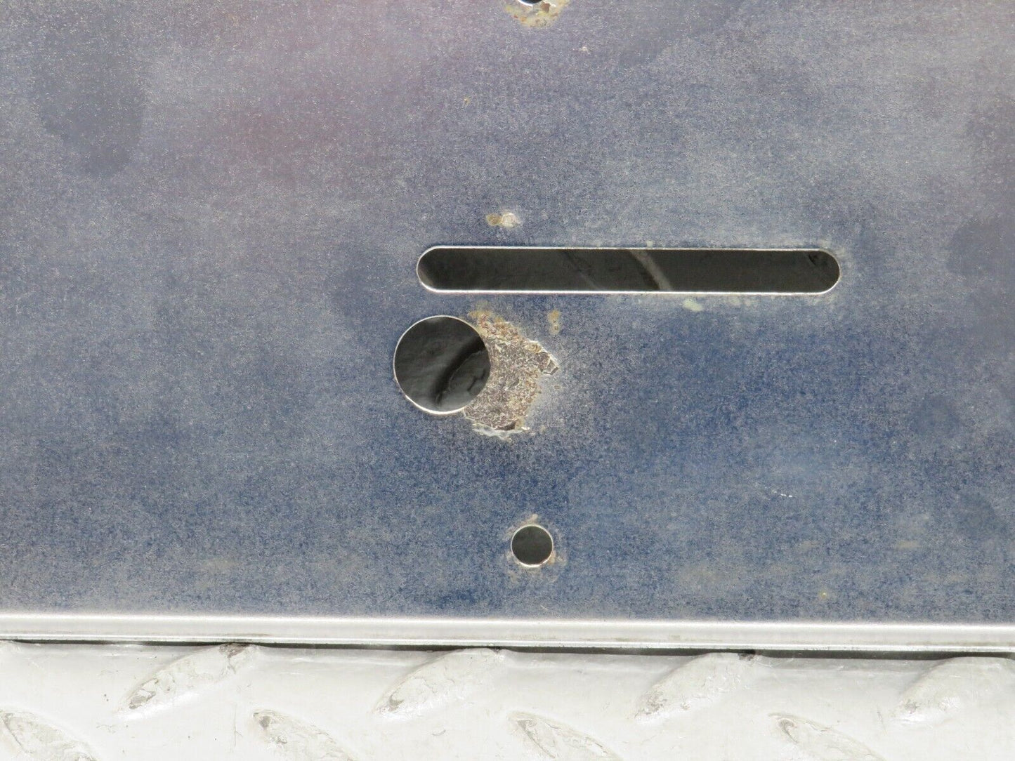 27626 Mercedes-Benz S124 300TE Wagon Rear number Plate Holder Chrome