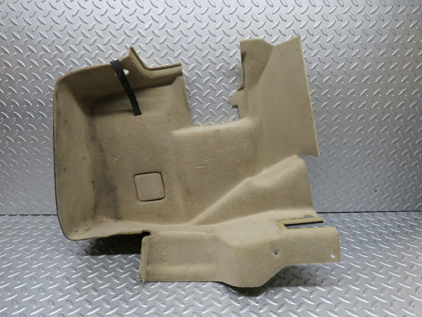 38608 Mercedes-Benz R129 280SL Coupe Trunk Cover Panel Left Side Beige 1296904730