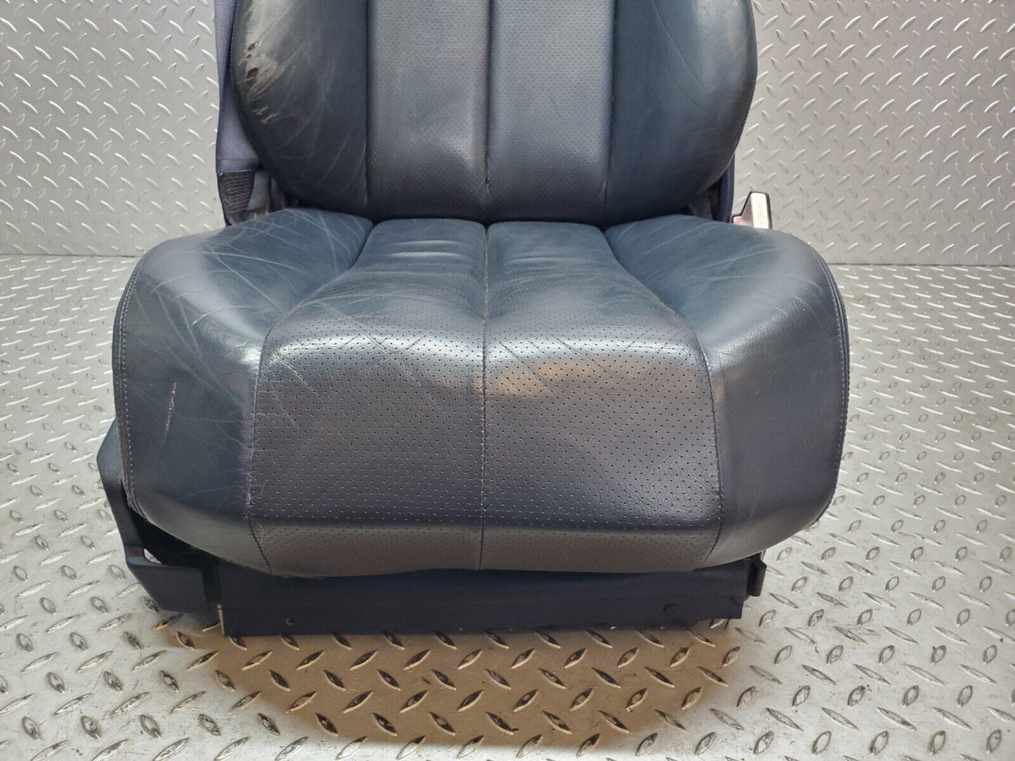 45168 Mercedes-Benz R129 300SL Coupe Electric Front Right Seat Leather Blue