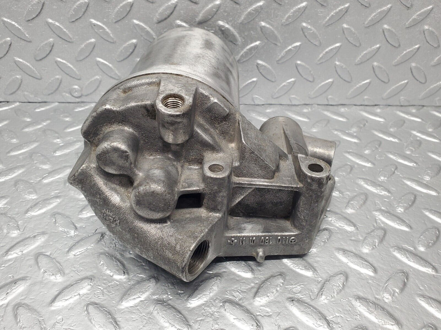 46596 Mercedes-Benz C123 280CE Coupe Oil Filter Housing 1101800111