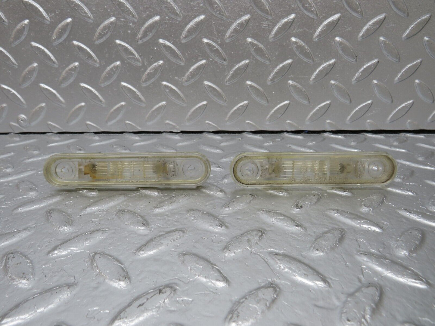 34099 Mercedes-Benz W124 260E number Plate Light Pair 1248200256