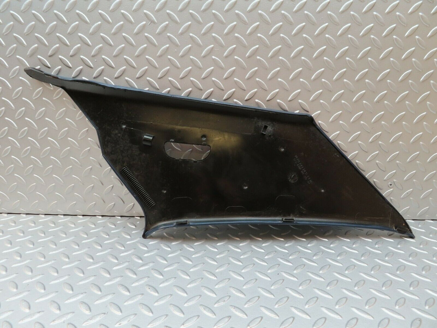 4341 Mercedes-Benz W123 230E C Pillar Cover Panel Right Side Blue 1236900425