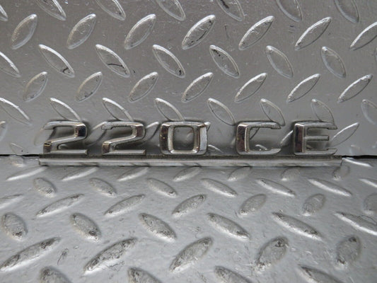 26532 Mercedes-Benz C124 220CE Coupe Trunk  Badge Emblem