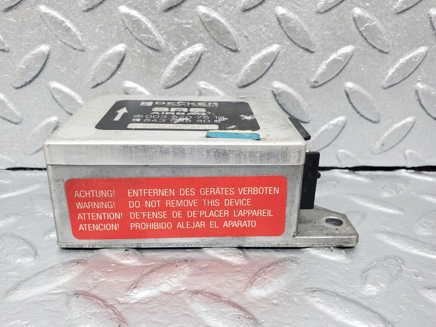 45648 Mercedes-Benz W126 420SE Crash Sensor Bosch 0038207510