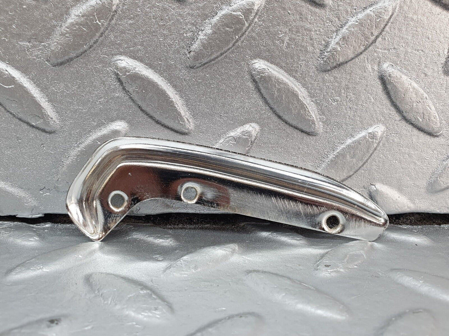 43151 Mercedes-Benz W108 280SE Interior Door Handle Chrome Trim Pair Left