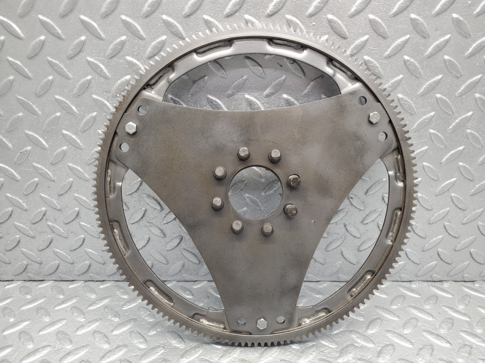 W126 Coupe flywheel starter ring with bolts used OEM