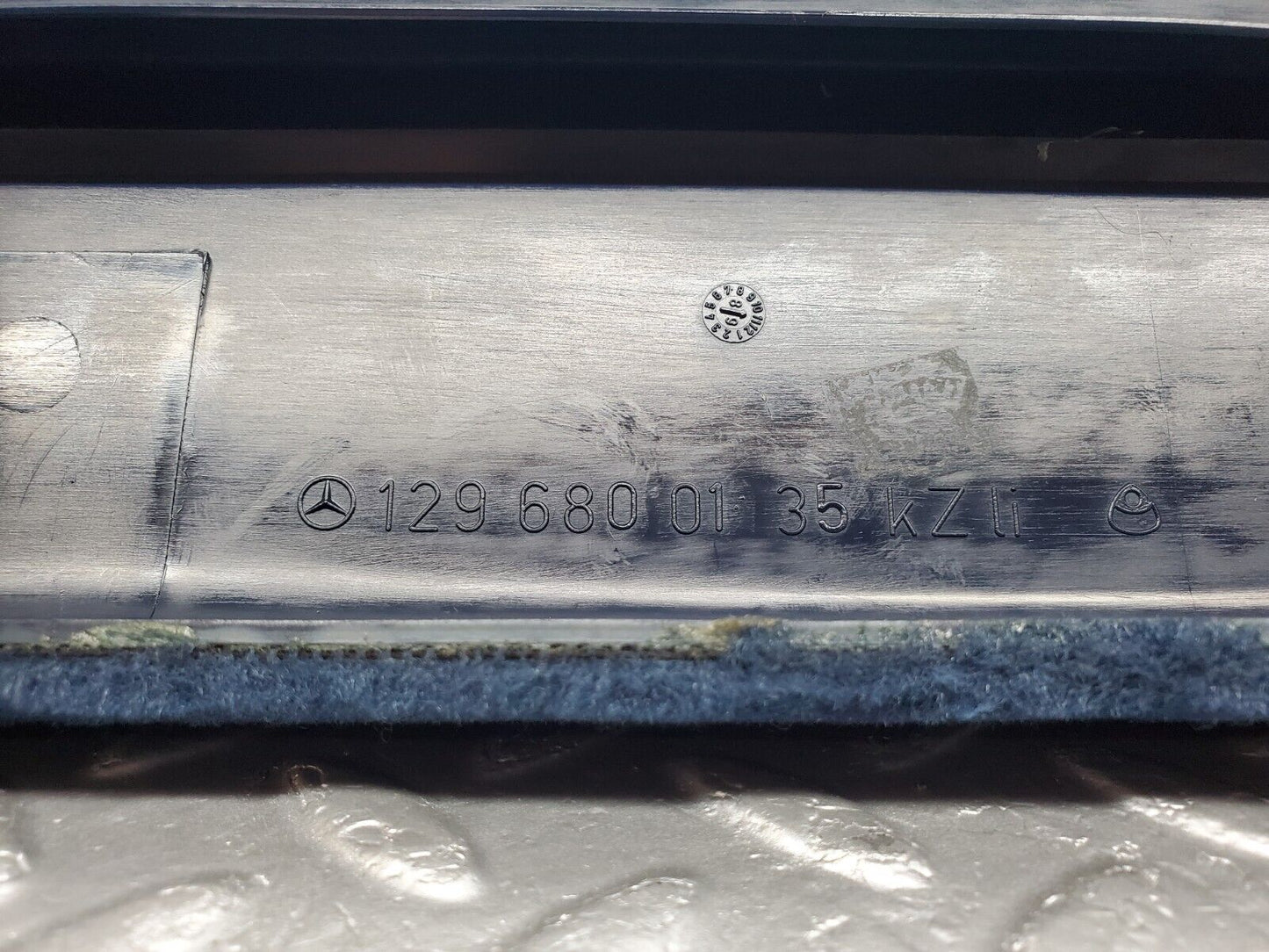 45059 Mercedes-Benz R129 300SL Coupe Left Door Sill Blue 1296800135