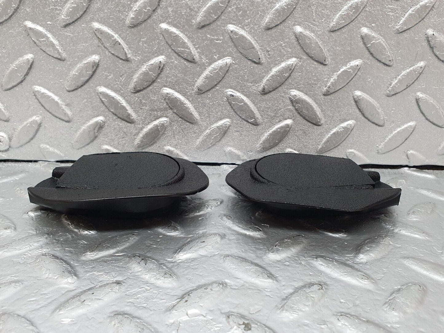 44160 Mercedes-Benz C123 230CE Coupe Seat Belt Runner Cover Trim Pair Black 1239192520 1239192620 1239193020 1239192920