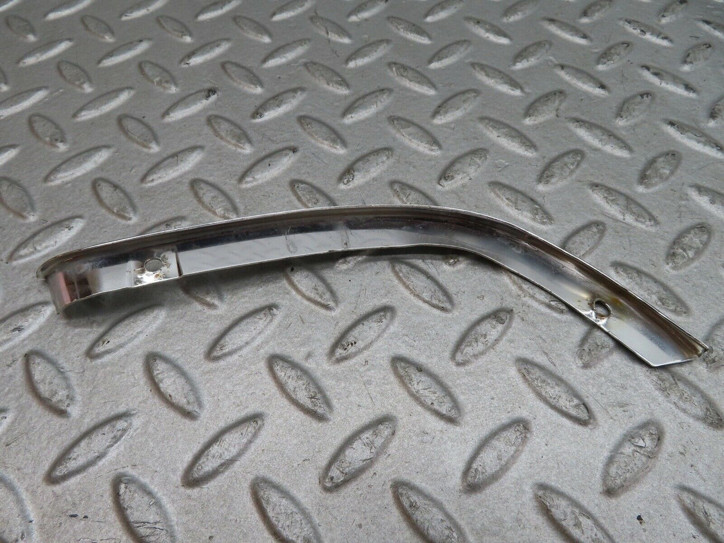 17884 Mercedes-Benz W116 450SEL Headlight Upper Chrome Trim Left