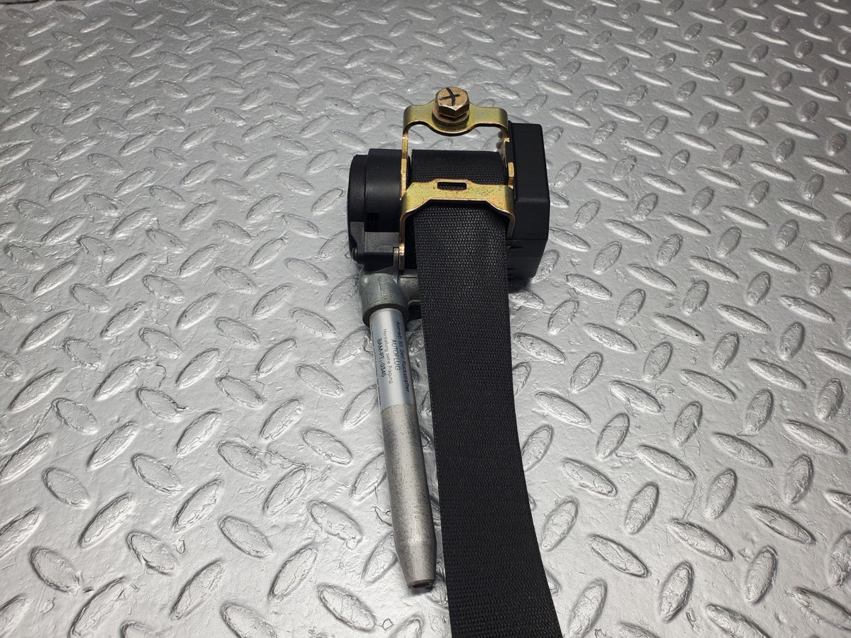 W201 Baby Benz front left seat belt with buckle used OEM