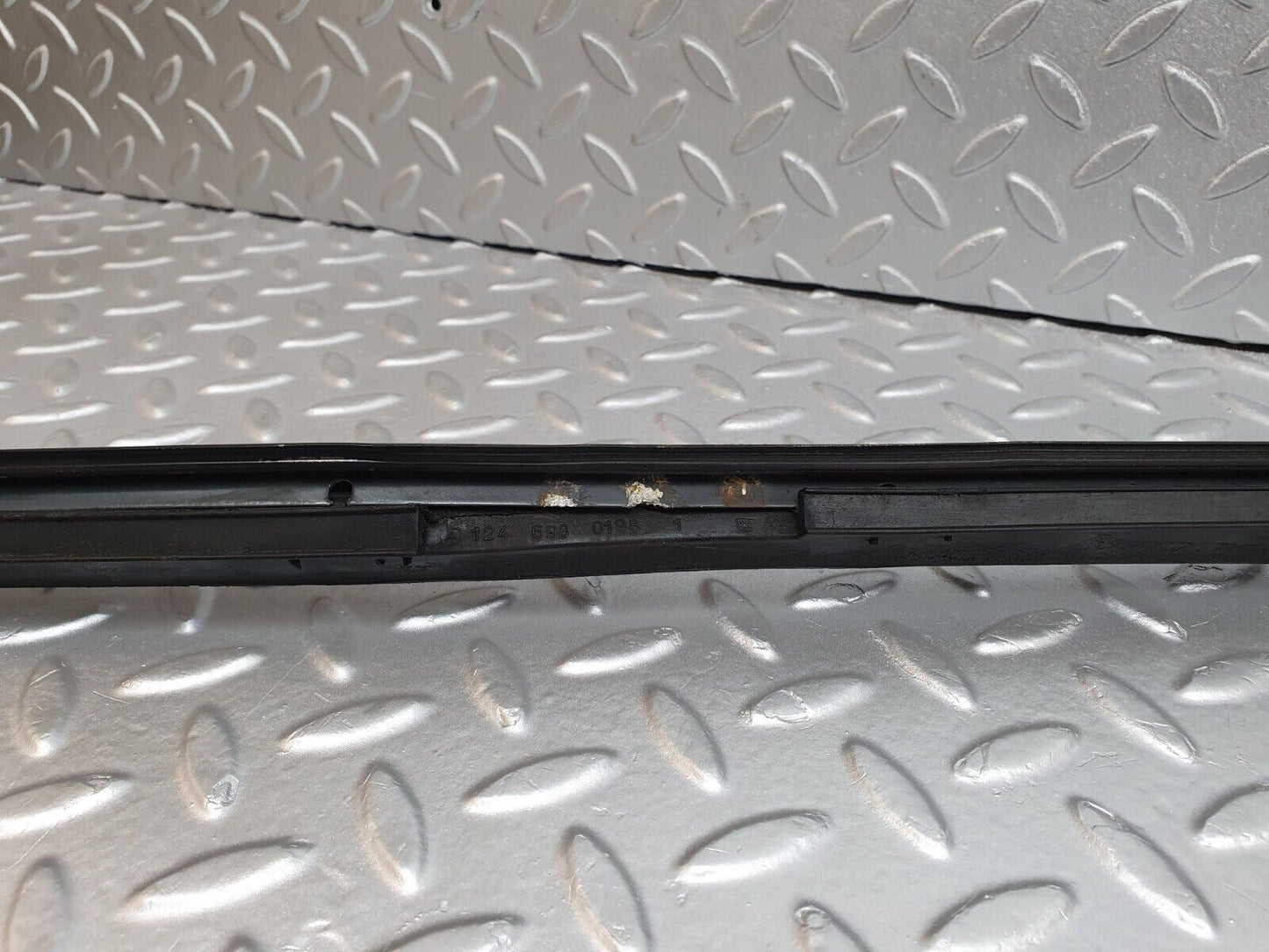 41713 Mercedes-Benz W124 200E Roof Chrome Trim Left Side 1246900397