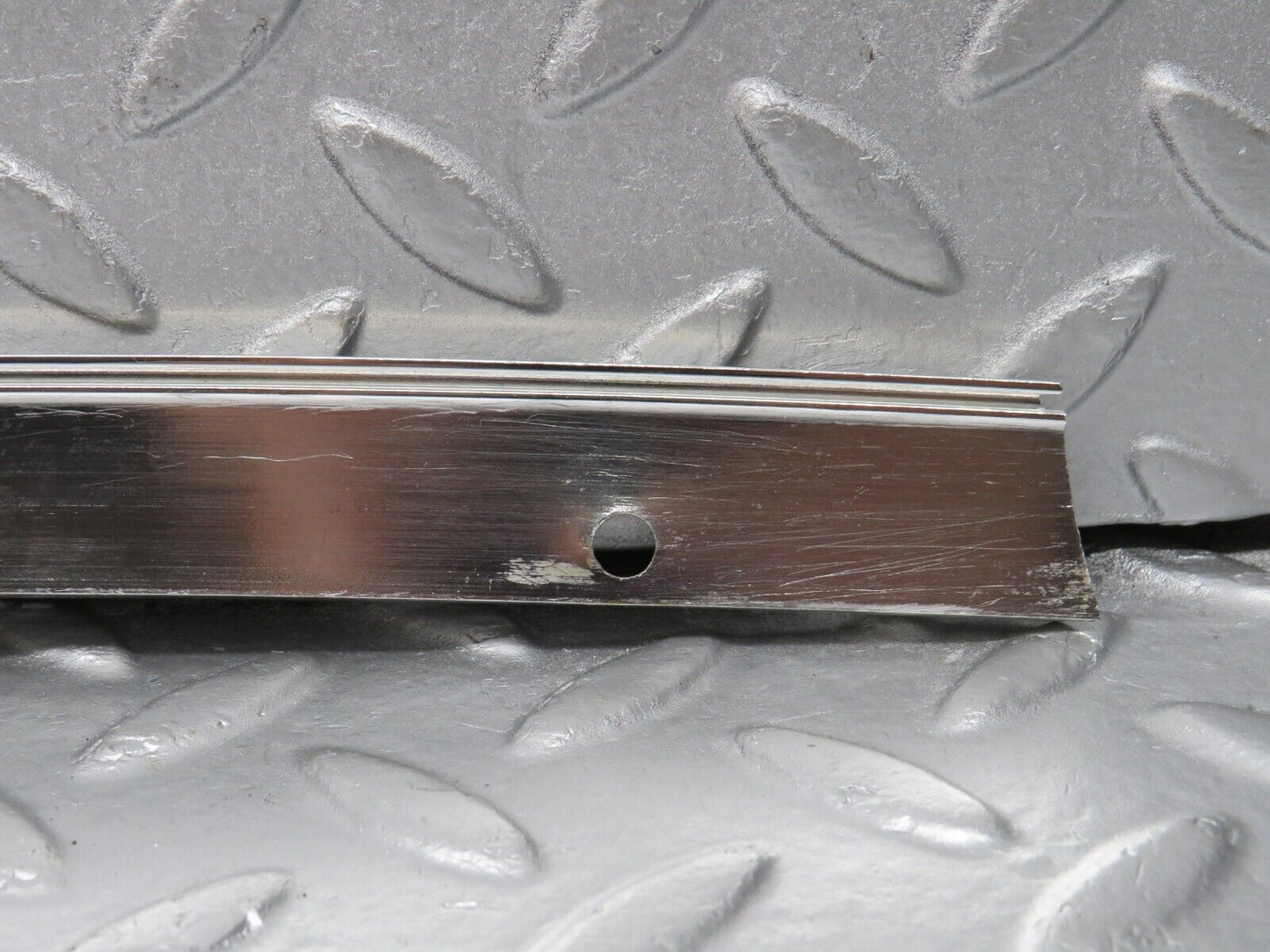 39858 Mercedes-Benz R107 350SL Hardtop B Pillar Chrome Trim Left Side
