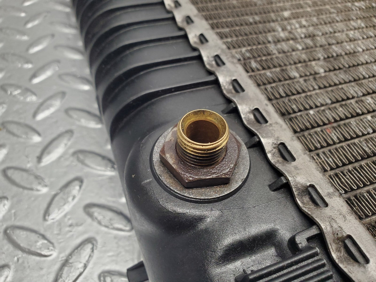 W124 Wagon engine coolant radiator used OEM