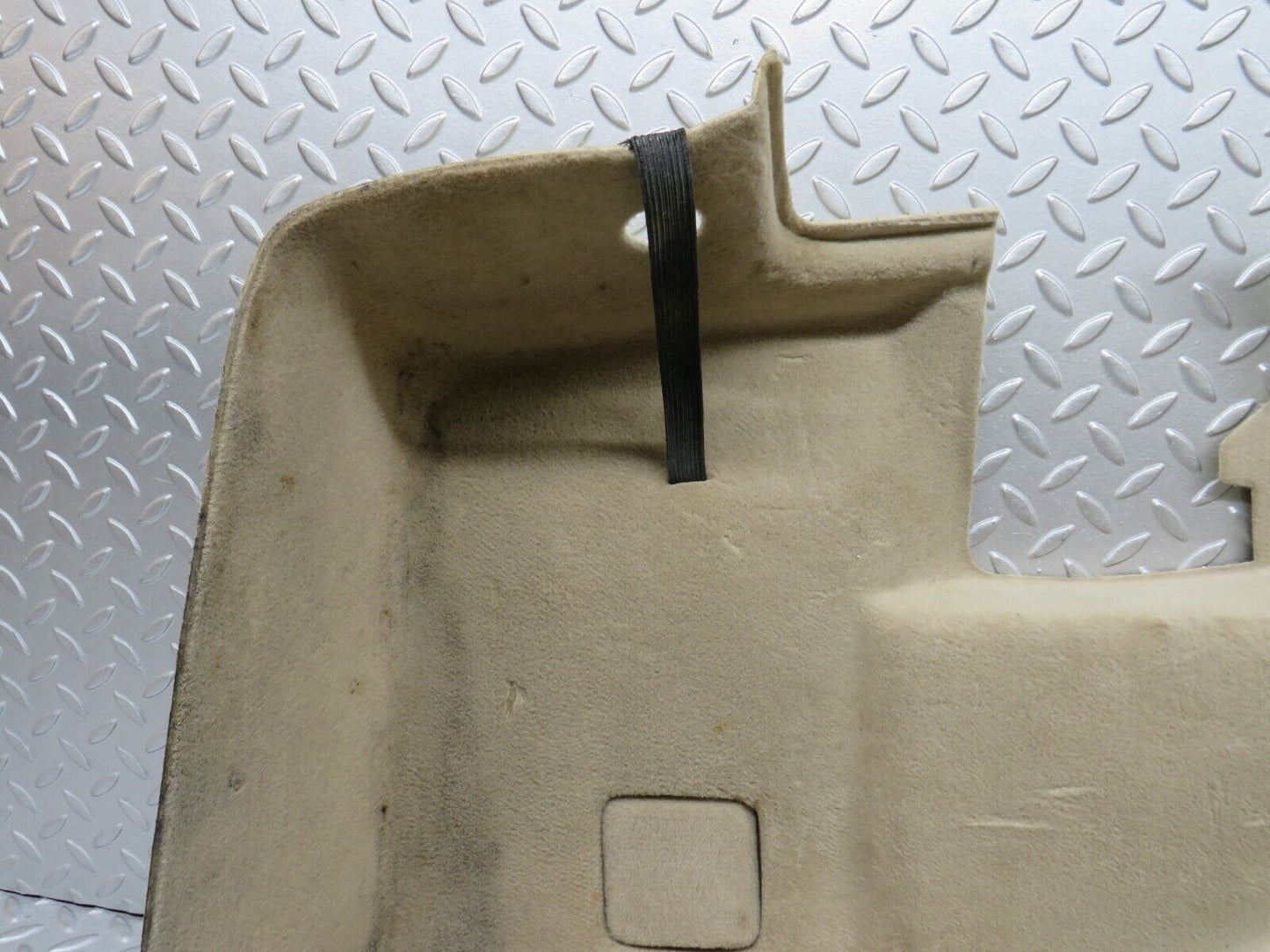 38608 Mercedes-Benz R129 280SL Coupe Trunk Cover Panel Left Side Beige 1296904730
