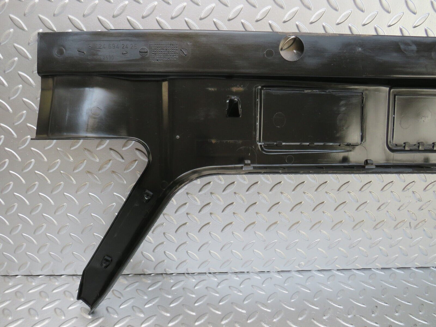 25888 Mercedes-Benz W124 280E Trunk Lock Trim Panel 1246942425