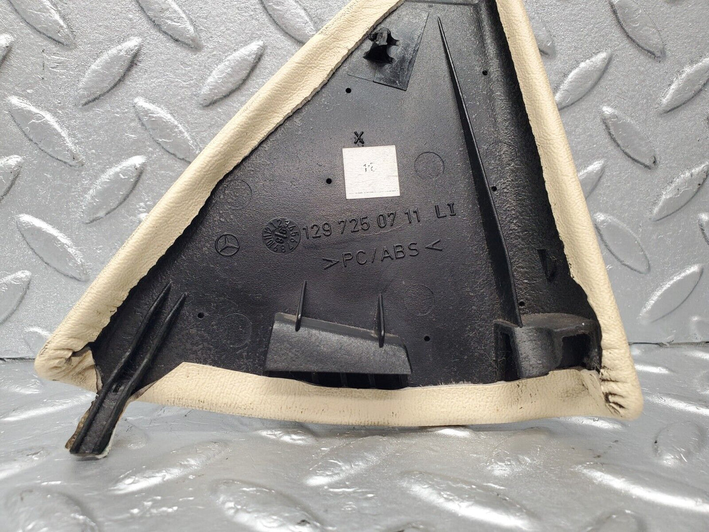 46754 Mercedes-Benz R129 320SL Coupe Mirror Triangle Cover Left Beige 1297250711