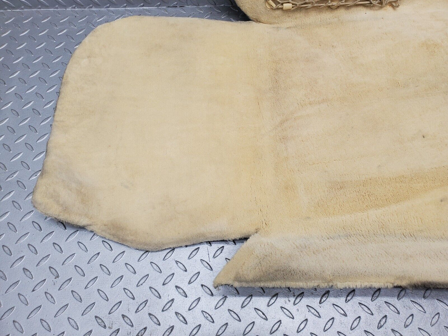 46983 Mercedes-Benz R129 320SL Coupe Front Left Floor Carpet Beige 1296801340