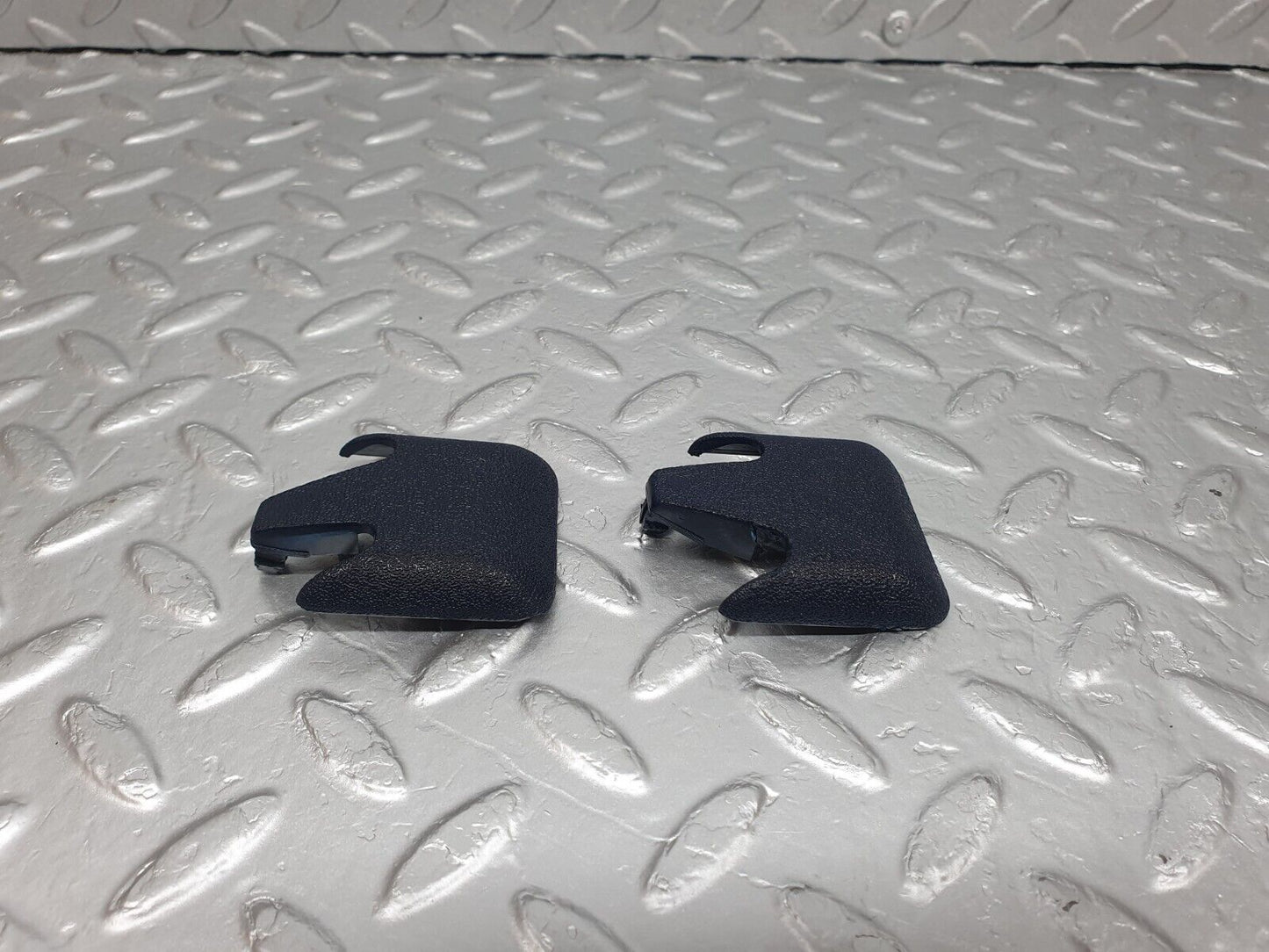 42905 Mercedes-Benz W201 190 2.0L Front Seat Rail Trim Cover Blue 1246842118 1246842218