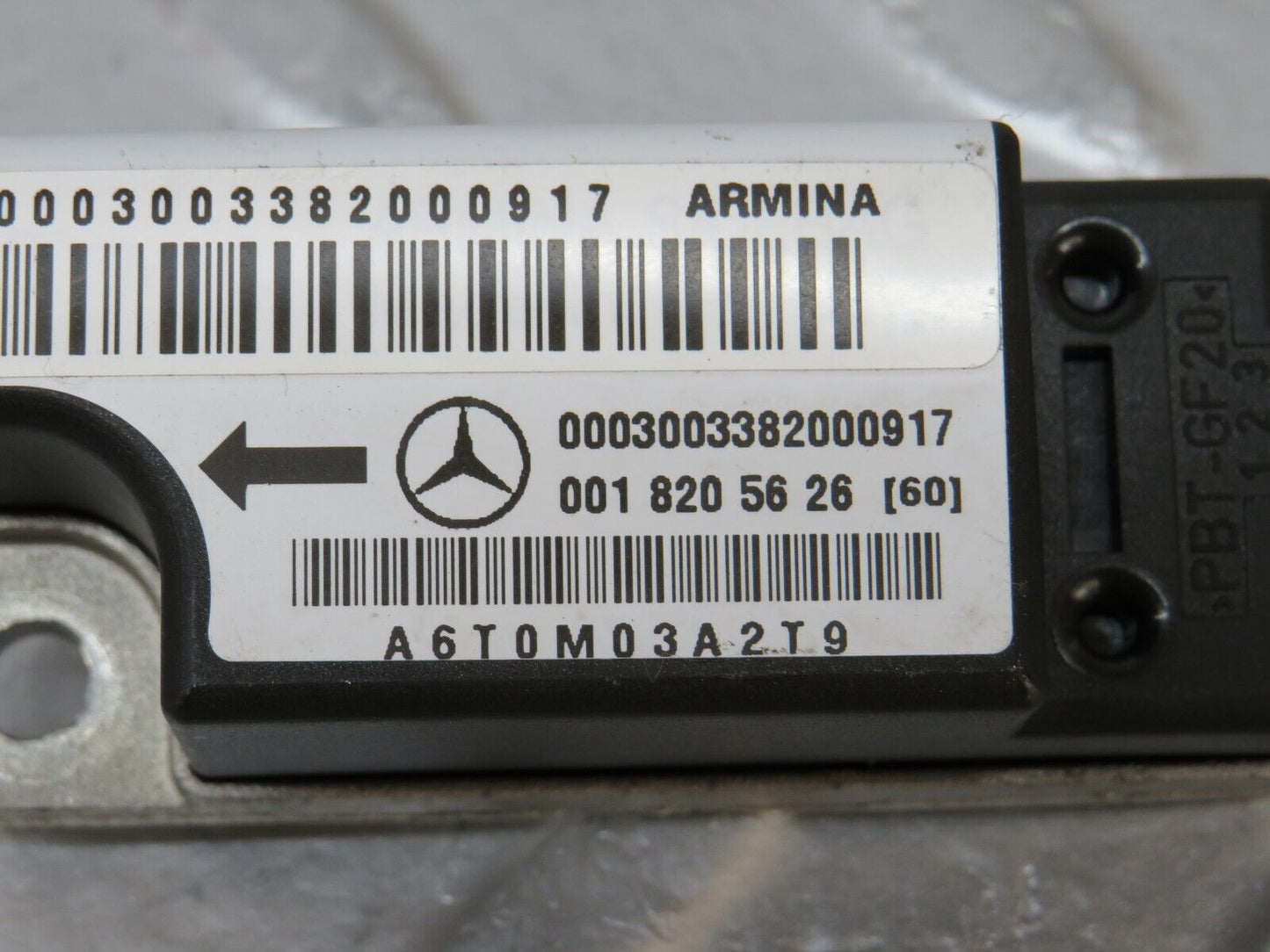 34879 Mercedes-Benz W210 320E Airbag Crash Sensor 0018205626